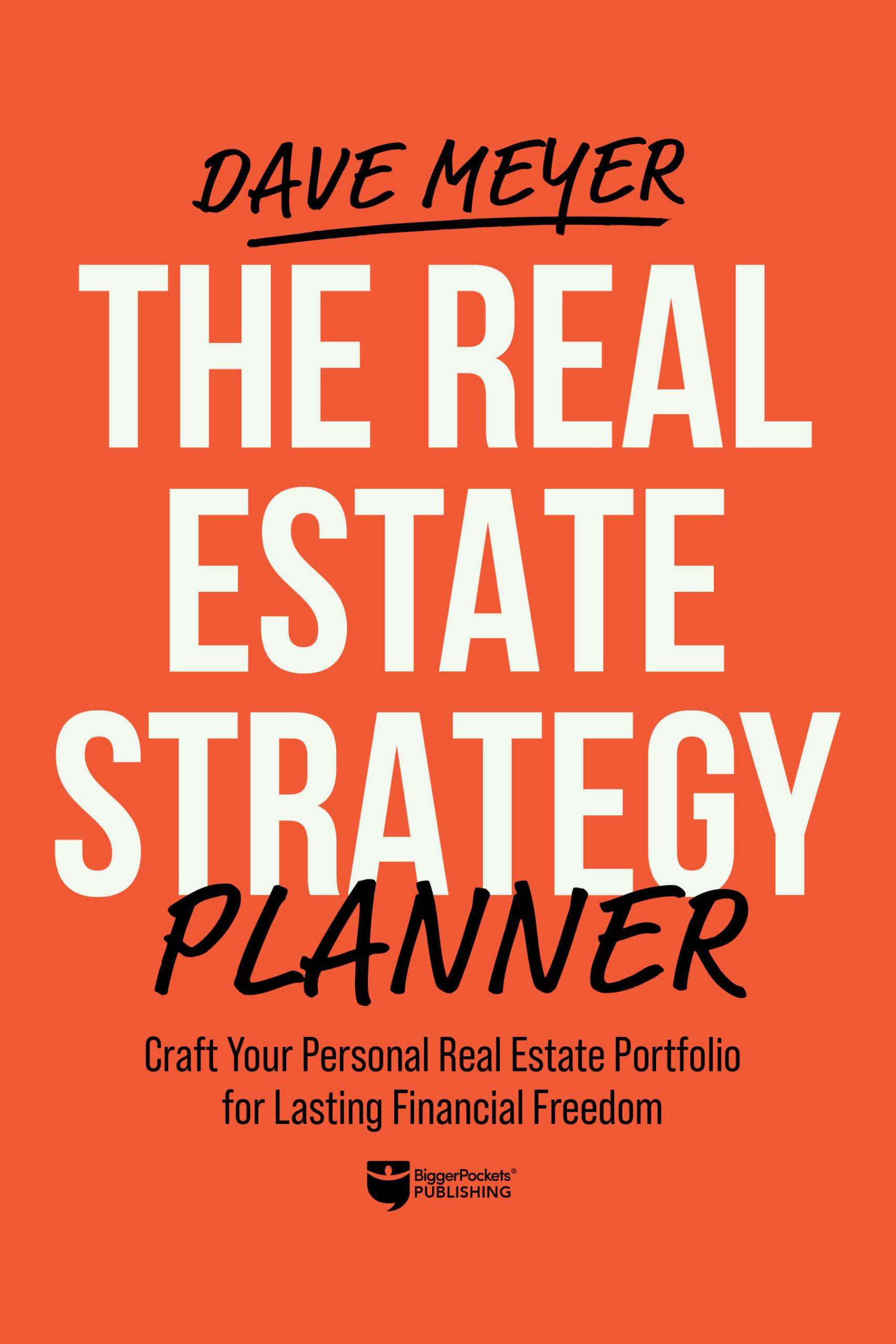 the real estate strategy planner book cover